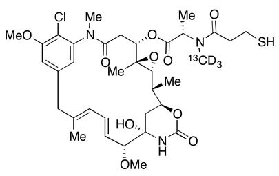 Mertansine-<sup>13</sup>C,d<sub>3</sub>