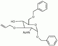 Benzyl 2-Acetamido-3-O-allyl-6-O-benzyl-2-deoxy-α-D-glucopyranoside