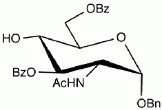 N-Benzyl 2-Acetamido-3,6-di-O-benzoyl-2-deoxy-α-D-glucopyranoside