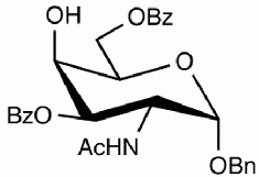Benzyl 2-Acetamido-3,6-di-O-benzoyl-2-deoxy-α-D-galactopyranoside