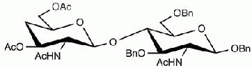Benzyl 2-Deoxy-2-acetamido-3,6-di-O-benzyl-4-(2’-deoxy-2’-acetamido-3’,6