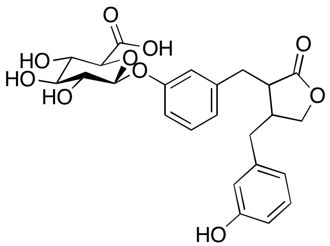 Enterolactone-O-glucuronide (Mixture of Diastereomers)