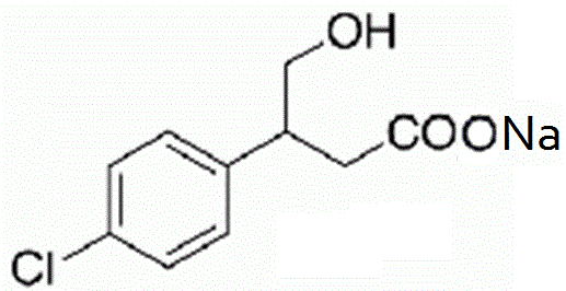 rac 3-(4-Chlorophenyl)-4-hydroxybutyric Acid Sodium Salt