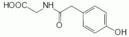 4-Hydroxyphenylacetyl glycine
