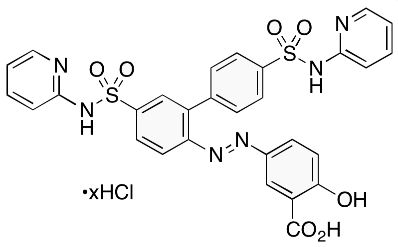 2â€™-[4-(2-Pyridylsulfamoyl)phenyl] Sulfasalazine Hydrochloride