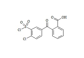 2-[4-Chloro-3-(chlorosulfonyl)benzoyl]-benzoic Acid