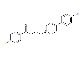 4-[4-(4-Chlorophenyl)-3,6-dihydro-1(2H)-pyridinyl]-1-(4-fluorophenyl)-1-butanone