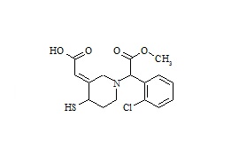 trans-Clopidogrel thiol metabolite hydrochloride