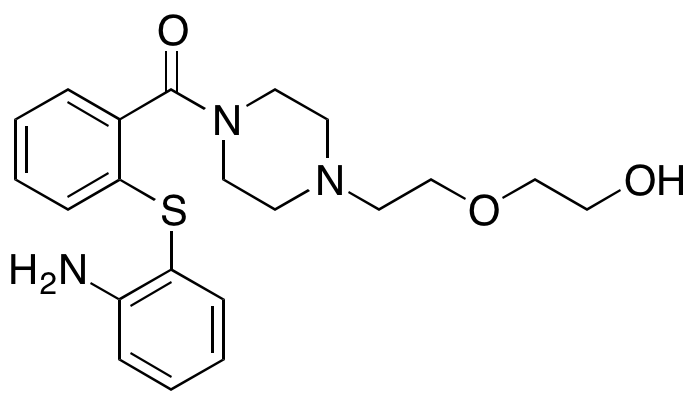 2-(2-(4-(Dibenzo[b,f][1,4]thiazepin-11-yl)piperazin-1-yl)ethoxy)ethanol
