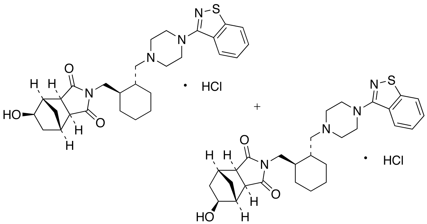 5β/6β-Hydroxy lurasidone hydrochloride