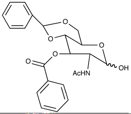 2-Acetamido-3-benzoyl-4,6-O-benzylidene-2-deoxy-D-glucopyranoside