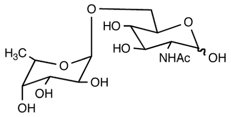 2-Acetamido-2-deoxy-6-O-(α-L-fucopyranosyl)-D-glucopyranose
