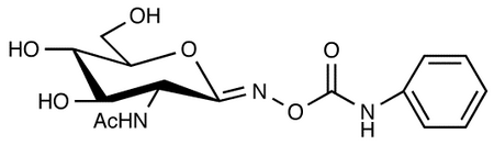 O-(2-Acetamido-2-deoxy-D-glucopyranosylidene)amino-N-phenyl Carbamate