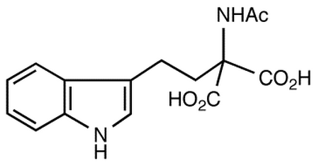 α-Acetamino-α-carboxy-R-(3-indole)-butyric Acid