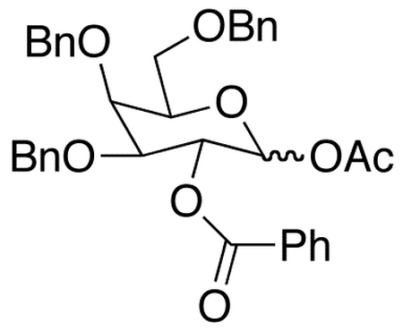 1-O-Acetyl-2-O-benzoyl-3,4,6-O-tribenzyl-D-galactopyranoside