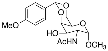 N-Acetyl-4,6-(p-methoxybenzylidene)-2-deoxy-1-O-methyl-α-D-galactosamine