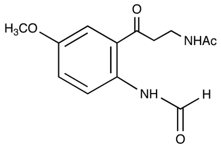N-γ-Acetyl-N-2-formyl-5-methoxykynurenamine
