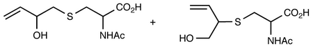 (R,S)-N-Acetyl-S-[1-(hydroxymethyl)-2-propen-1-yl)-L-cysteine + (R,S)-N-Acetyl-S-[2-hydroxy-3-buten-1-yl)-L-cysteine (Approximately 1:1 Mixture)