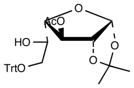 3-Acetyl-1,2-O-isopropylidene-6-O-trityl-α-D-galactofuranose