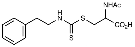 N-Acetyl-S-[N-(2-phenylethyl)thiocarbamoyl]-L-cysteine