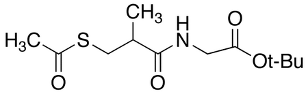 N-(3-Acetylthio-2-methylpropanoyl)glycine tert-Butyl Ester