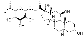 allo-3α-Tetrahydro cortisol 21-O-β-D-glucuronide