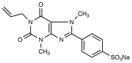 1-Allyl-3,7-dimethyl-8-p-sulfophenylxanthine sodium salt