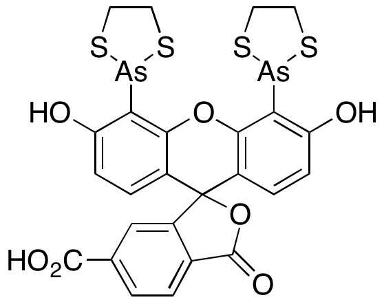 4’,5’-Bis(1,3,2-dithiarsolan-2-yl)-3’,6’-dihydroxy-3-oxospiro[isobenzofuran-1(3H),9’-[9H]xanthene]-6-carboxylic Acid