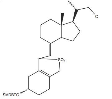 (βS,1R,3aS,4E,7aR)-4-[[(6S)-6-[[(tert-Butyldimethylsilyloxy]-1,3,4,5,6,7-hexahydro-2,2-dioxidobenzo[c]thien-1-yl]methylene]octahydro-β,7a-dimethyl-1H-Indene-1-ethanol