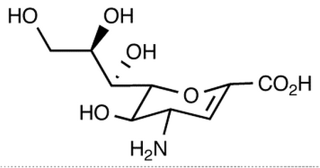 4-Amino-2,6-anhydro-3,4-dideoxy-D-glycero-D-galacto-non-2-enoic Acid