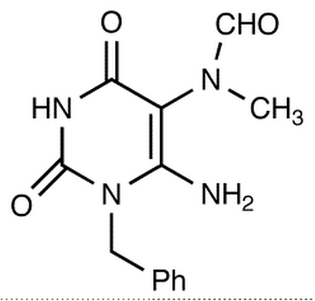 6-Amino-1-benzyl-5-(N-formyl-N-methyl)uracil