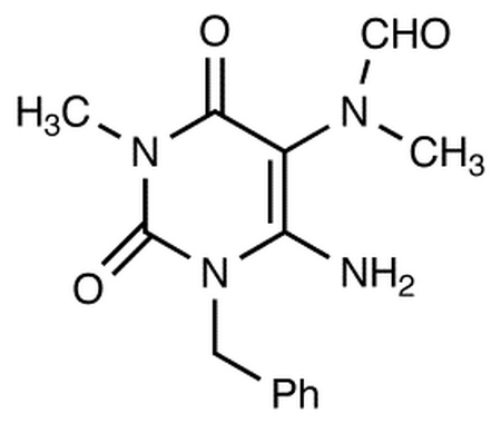 6-Amino-1-benzyl-3-methyl-5-(N-formyl-N-methyl)uracil