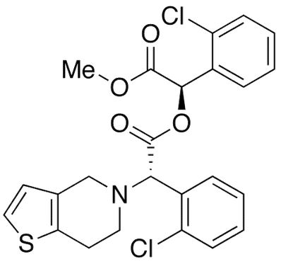 Clopidogrel carboxylic acid (methyl (R)-o-chloromandelate) ester