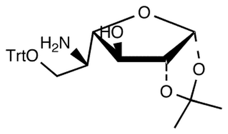 5-Amino-5-deoxy-1,2-O-isopropylidene-6-O-trityl-α-D-galactofuranose
