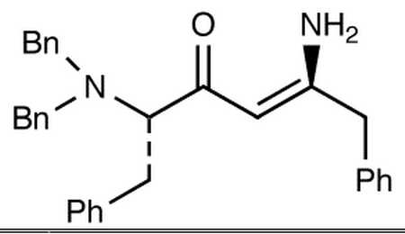 5S-2-Amino-5-dibenzylamino-4-oxo-1,6-diphenylhex-2-ene