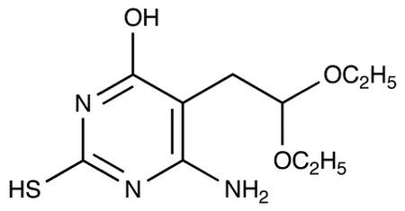 6-Amino-5(2,2-diethoxyethyl)-4-hydroxy-2-mercaptopyrimidine