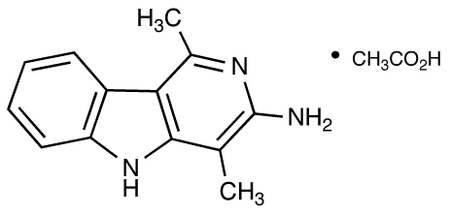 3-Amino-1,4-dimethyl-5h-pyrido[4,3-β]indole Acetate