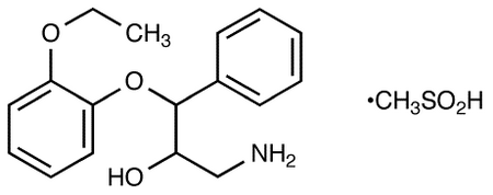 (2RS,3RS)-1-Amino-3-(2-ethoxyphenoxy)-2-hydroxy-3-phenylpropane Methanesulfonate Salt
