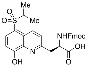 (aS)-5-[(Dimethylamino)sulfonyl]-Î±-[[(9H-fluoren-9-ylmethoxy)carbonyl]amino]-8-hydroxy-2-quinolinepropanoic Acid