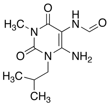 4-Amino-5-formylamino-3-isobutyl-1-methylpyrimidine-2,6-dione