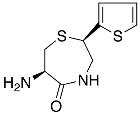 (2R,6R)-6-Amino-5-oxo-2-(2-thienyl)perhydro-1,4-thiazepine