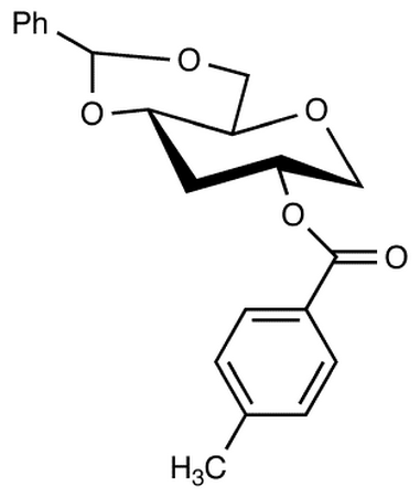 1,5-Anhydro-4,6-O-benzylidene-3-deoxy-2-O-p-toluoyl-D-glucitol