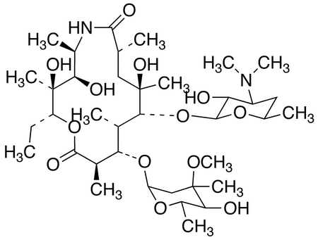 9a-aza-9a-homo Erythromycin A