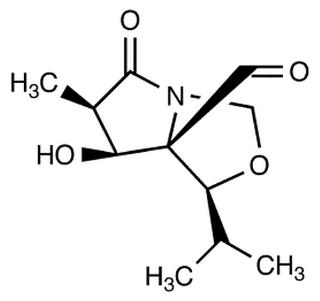 (3R,4S,5R,6S)-1-Aza-4-hydroxy-5-formyl-6-isopropyl-3-methyl-7-oxabicycl[3.3.0]octan-2-one