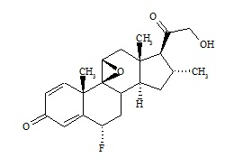 (6α,9β,11β,16α)-9,11-Epoxy-6-fluoro-21-hydroxy-16-methyl-pregna-1,4-diene-3,20-dione