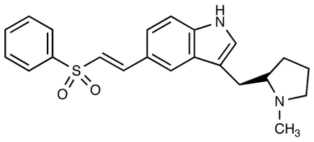 R-5-(2-Benzenesulfonylethenyl)-3-(N-methylpyrrolidin-2-ylmethyl)-1H-indole