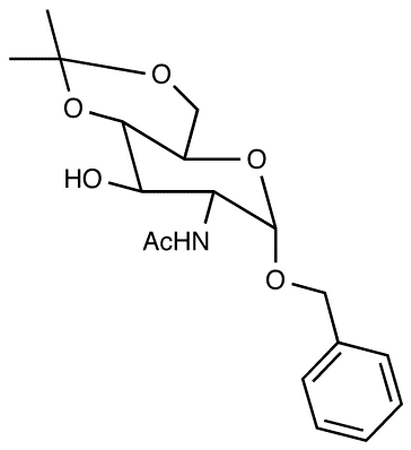 Benzyl 2-Acetamido-2-deoxy-4,6-O-isopropylidene-α-D-glucopyranoside