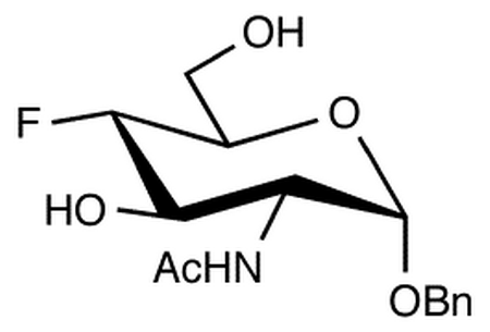 Benzyl 2-Acetamido-2,4-dideoxy-4-fluoro-α-D-glucopyranose