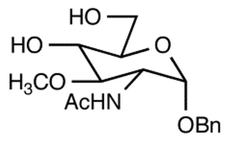 Benzyl 2-Acetamido-3-O-methyl-α-D-glucopyranoside