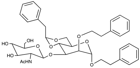 Benzyl 2-Benzyl-4,6-O-benzylidene-3-O-(2-acetamido-2-deoxy-D-glucopyranosyl)-D-mannopyranoside